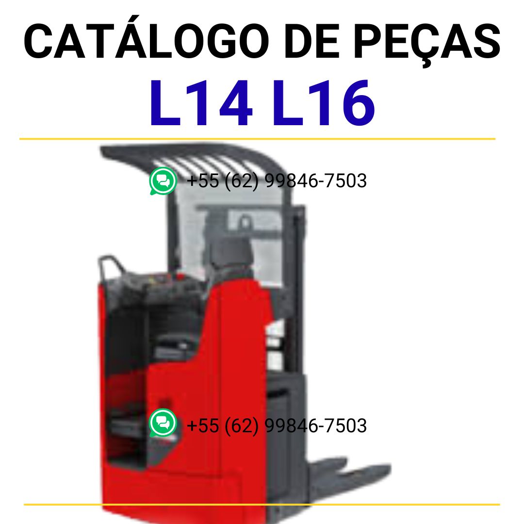 CATALOGO DE PEÇAS PDF EMPILHADEIRAS L14 L16 - LINDE