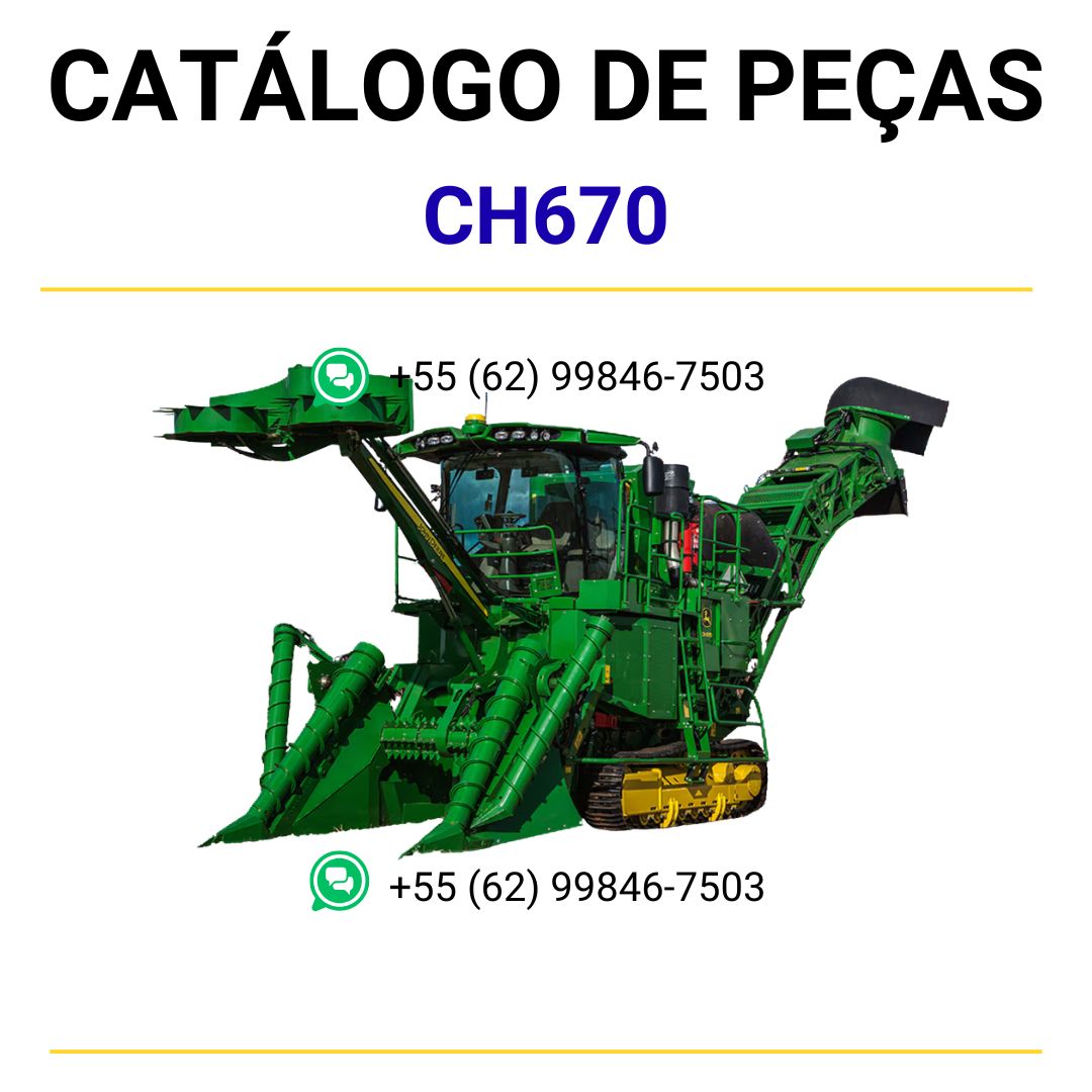 Catálogo De Peças John Deere Colhedora De Cana Ch670