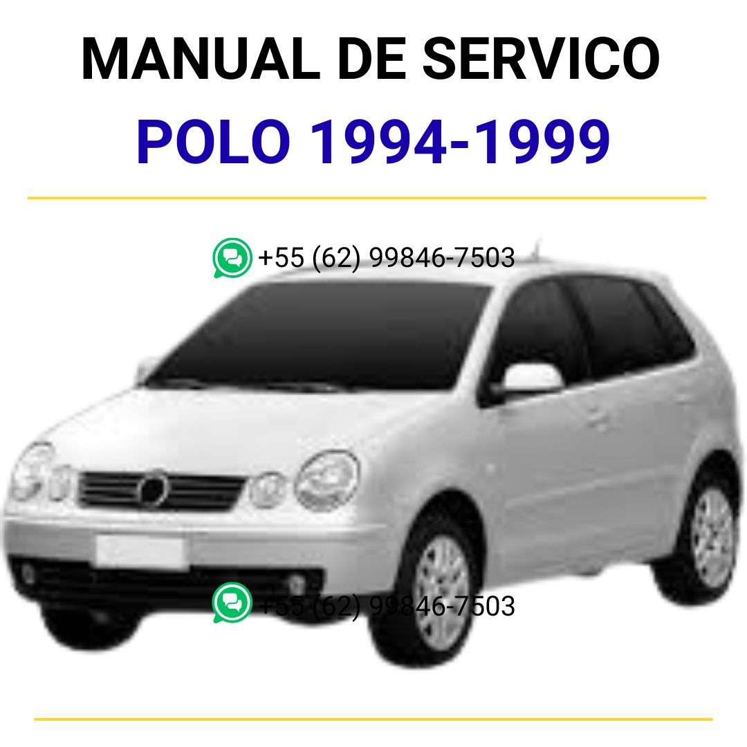 MANUAL DE SERVIÇOS DE OFICINA PDF POLO 1994-1999 - VOLKSWAGEN