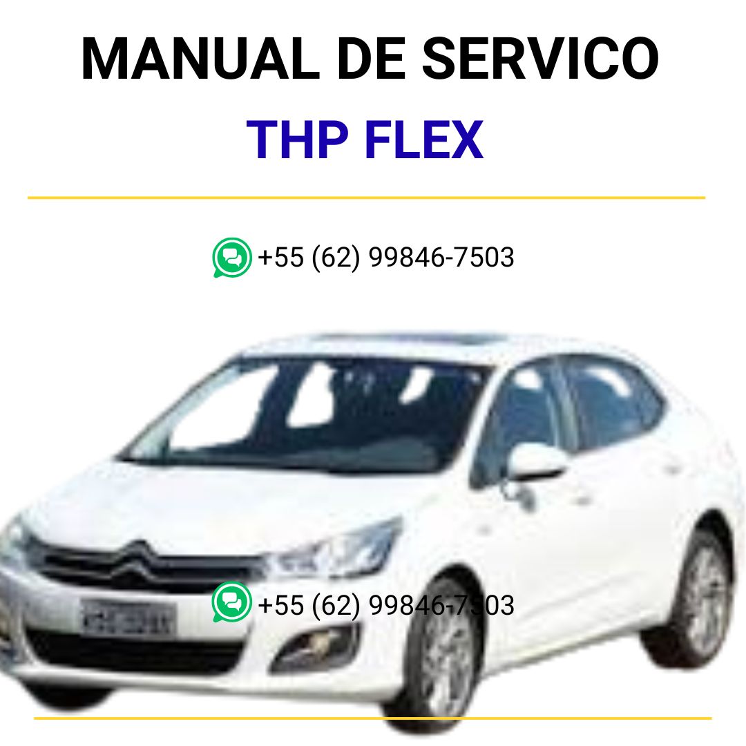 MANUAL DE SERVIÇOS DE OFICINA PDF MOTOR THP FLEX - O MECANICO