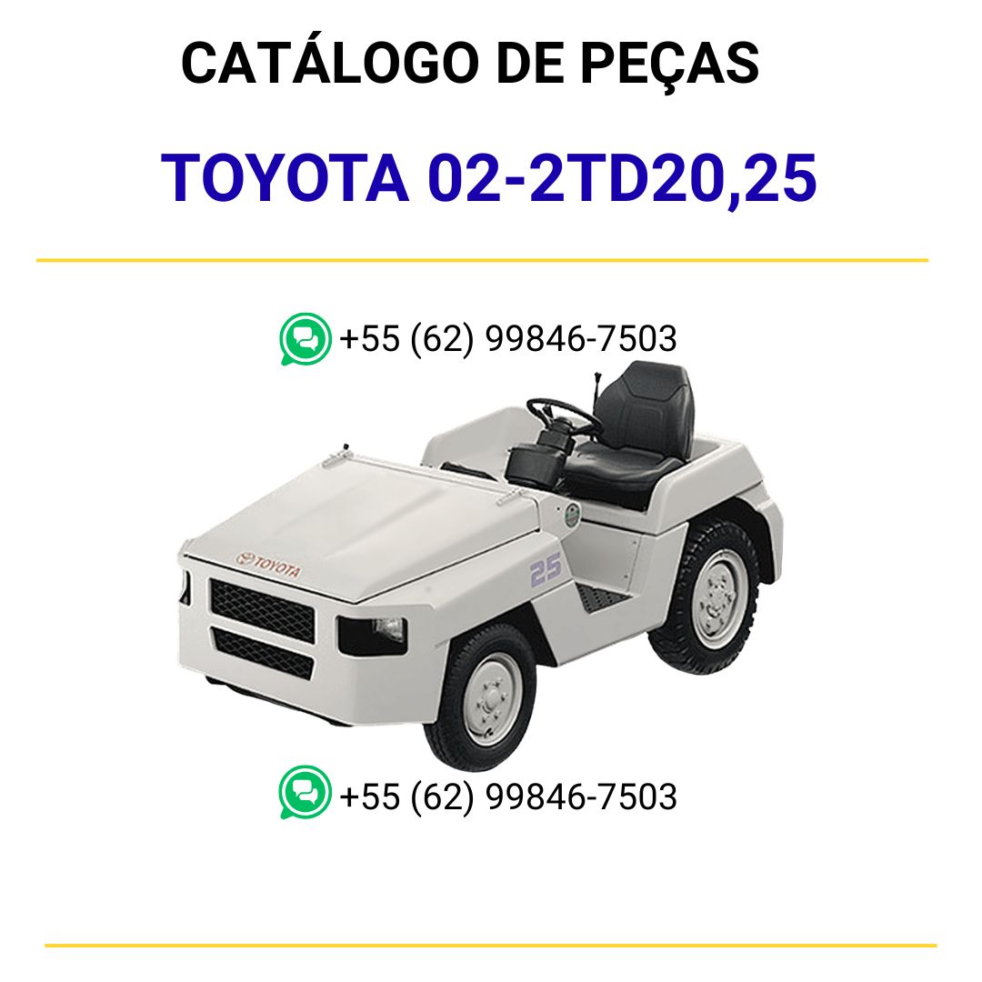 CATALOGO DE PEÇAS PDF TRATOR 02-2TD20,25 - TOYOTA