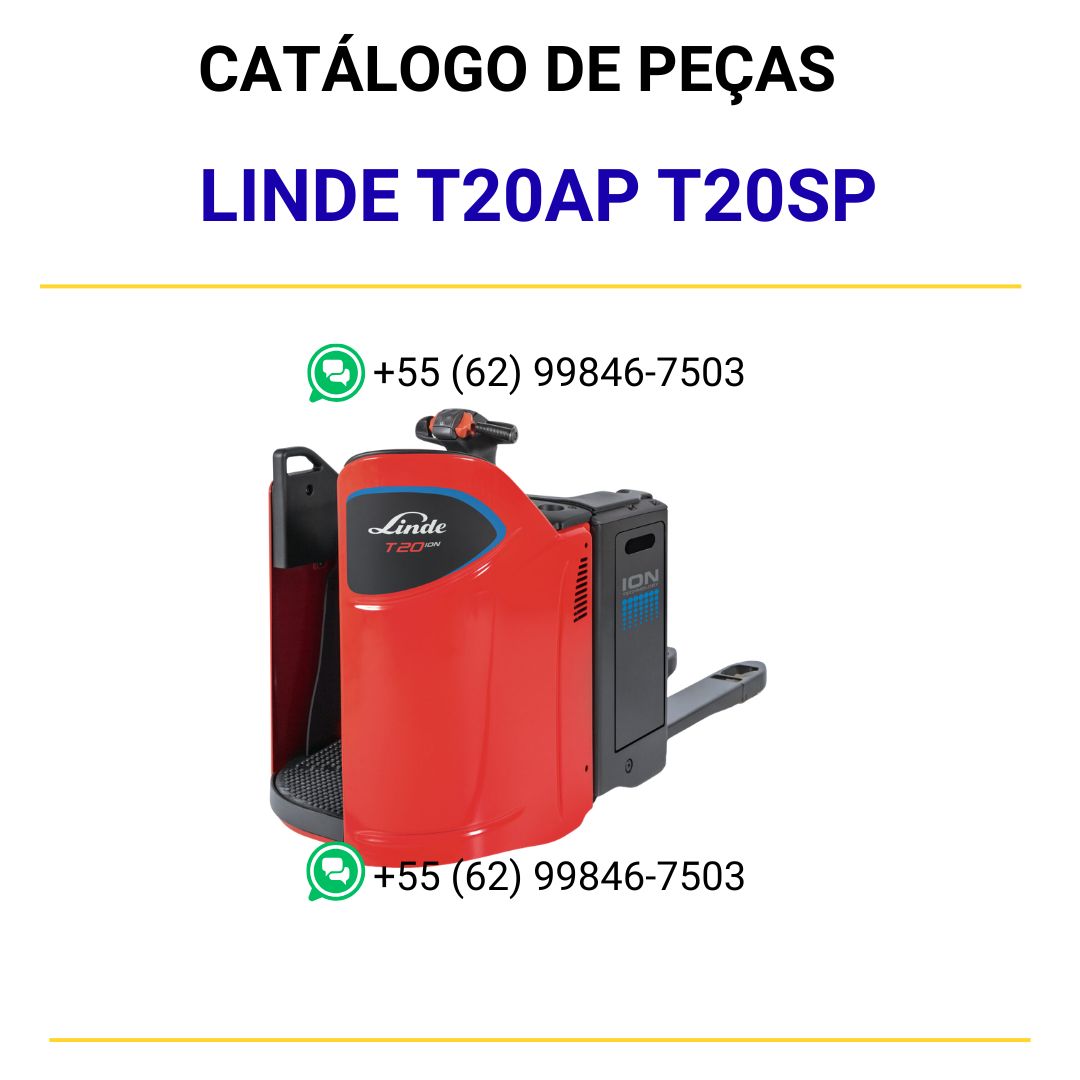 CATALOGO DE PEÇAS PDF TRANSPALETIERA T20AP T20SP - LINDE