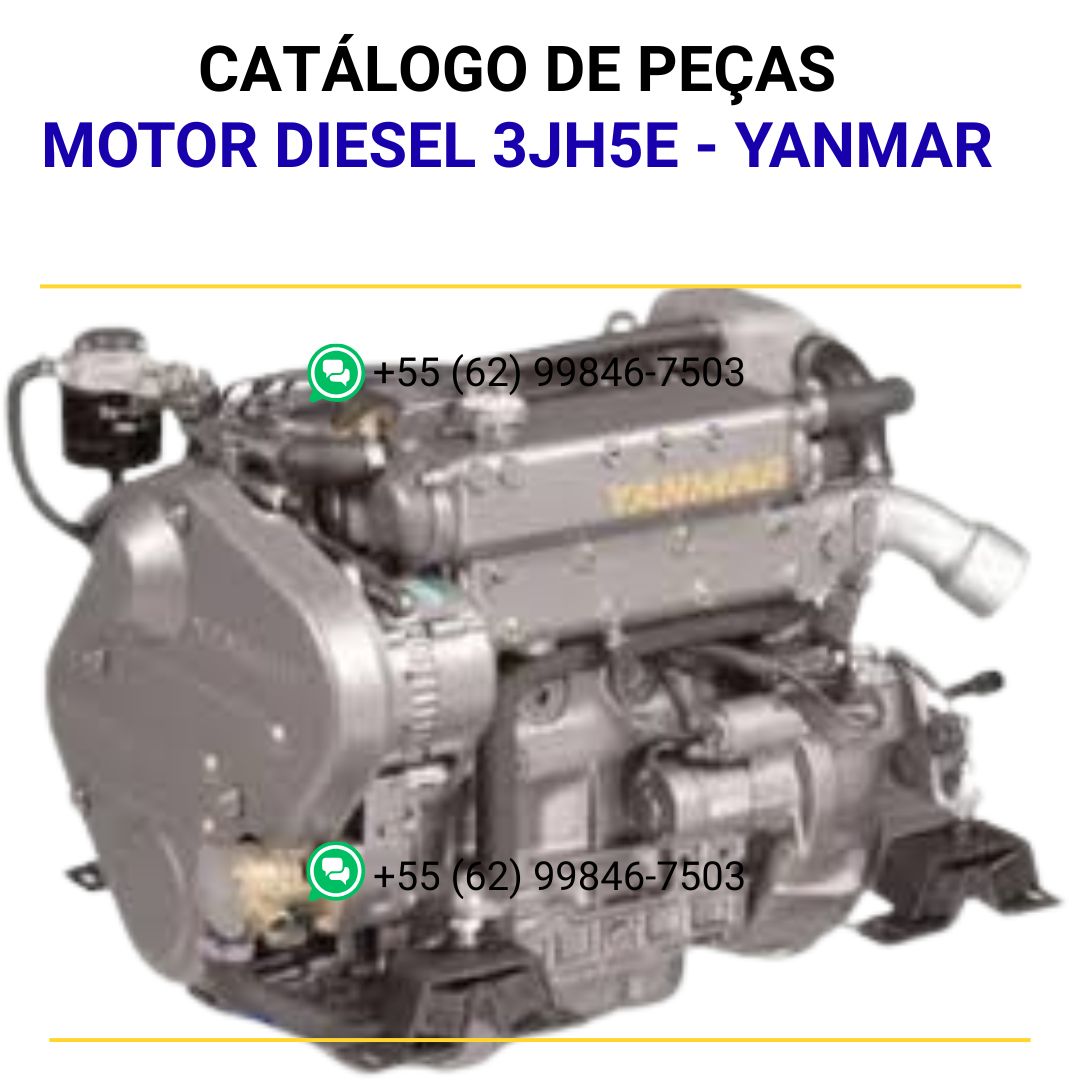 CATALOGO DE PEÇAS PDF MOTOR DIESEL 3JH5E - YANMAR