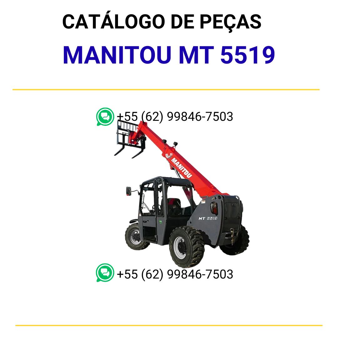 CATALOGO DE PEÇAS PDF MANUPILADOR TELESCÓPICO MT 5519 - MANITOU