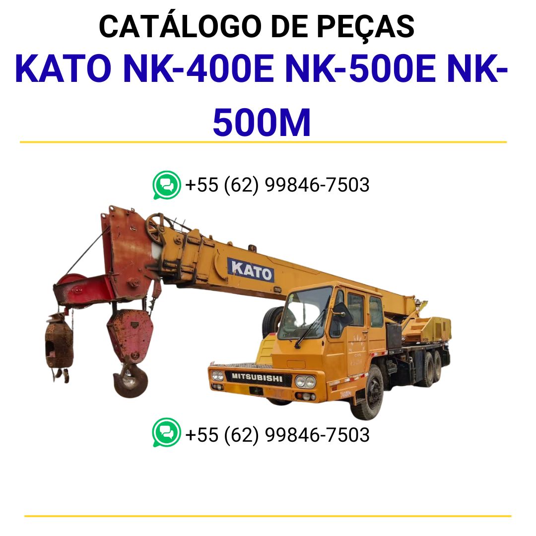 CATALOGO DE PEÇAS PDF GUINDASTE NK-400E NK-500E NK-500M - KATO
