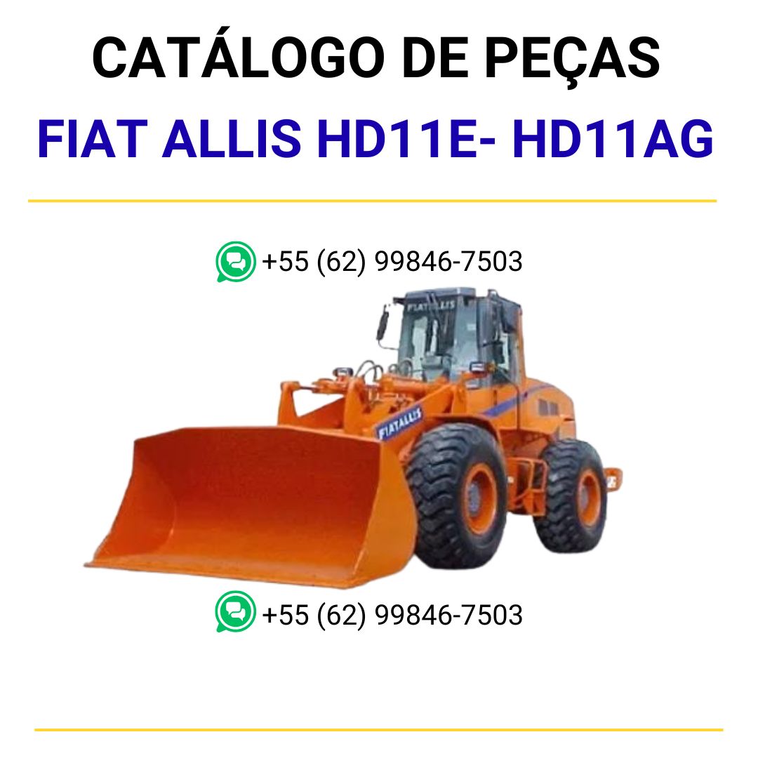 catalago de pecas Trator sobre est. HD11E- HD11AG fiat allis
