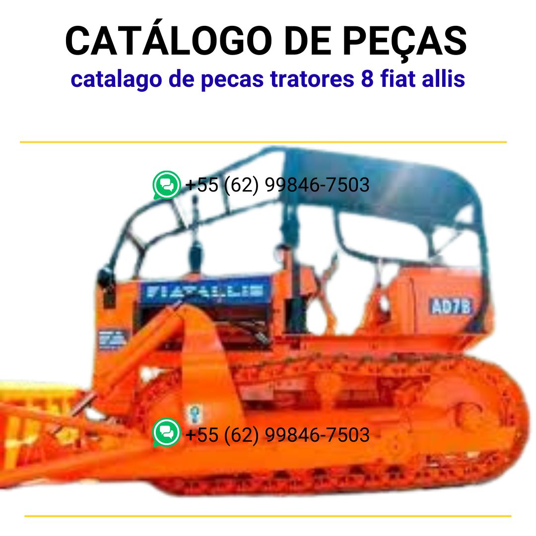 catalago de pecas tratores 8 fiat allis