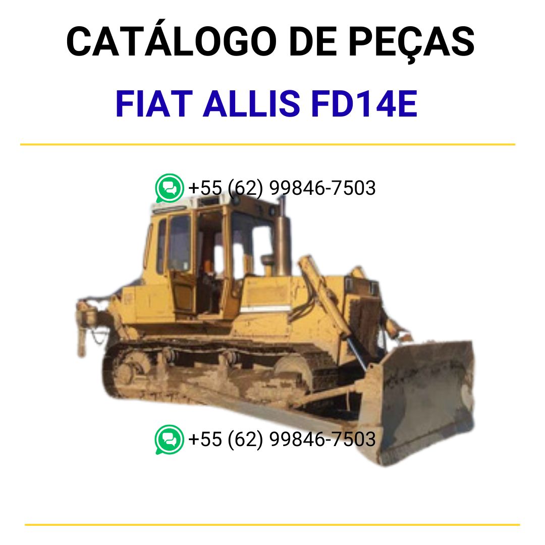 catalago de pecas tratores FD14E fiat allis