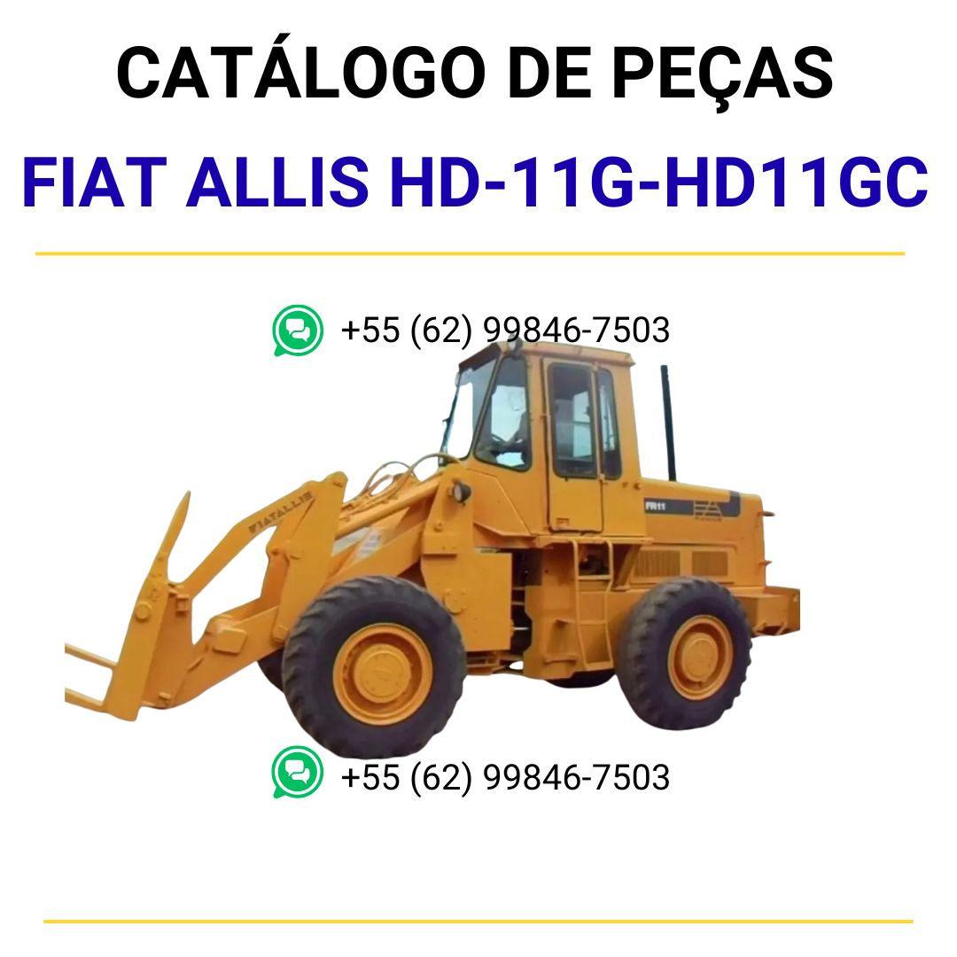 catalago de pecas tratores HD-11G-HD11GC fiat allis