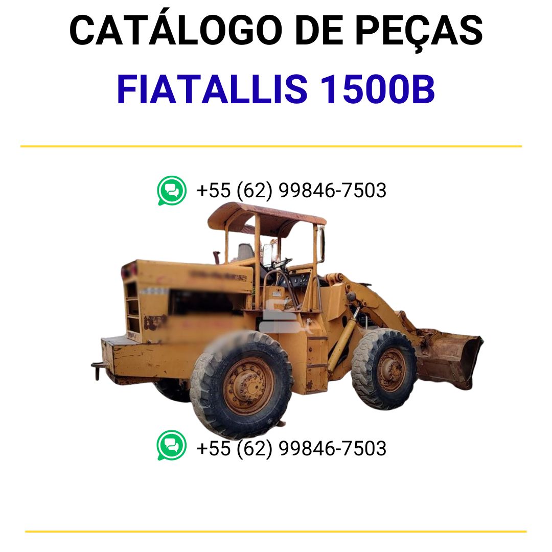 Fiatallis 1500b - Catalogo De Peças