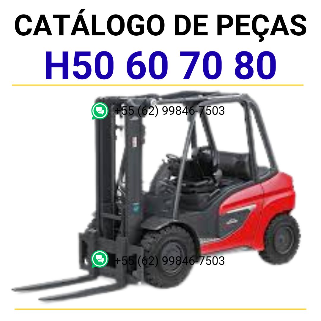 CATALOGO DE PEÇAS PDF EMPILHADEIRAS H50 60 70 80 - LINDE