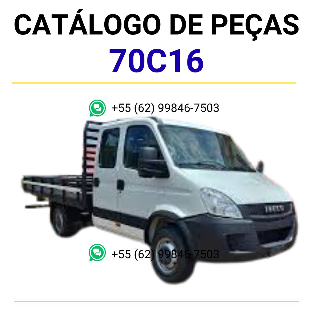 CATÁLOGO DE PEÇAS IVECO - EURO 3 - NOVA DAILY SCUDATO - 70C16
