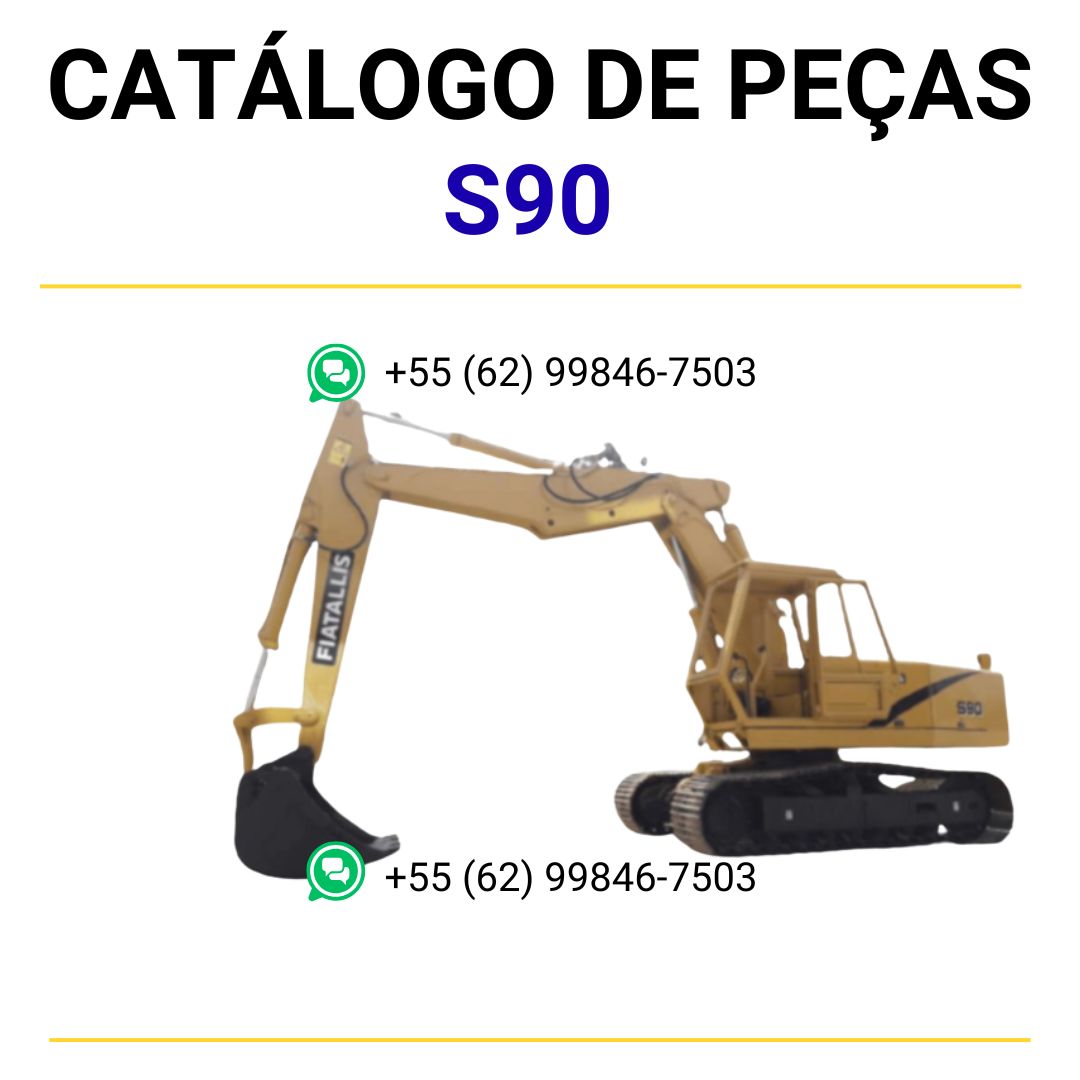 CATALOGO DE PEÇAS ESCAVADEIRA S90 FIATALLIS