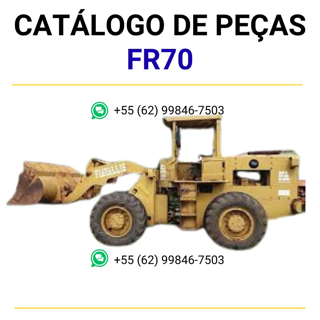 CATÁLOGO DE PEÇAS FIATALLIS - FR70 - (1980-1988) - CARREGADEIRA