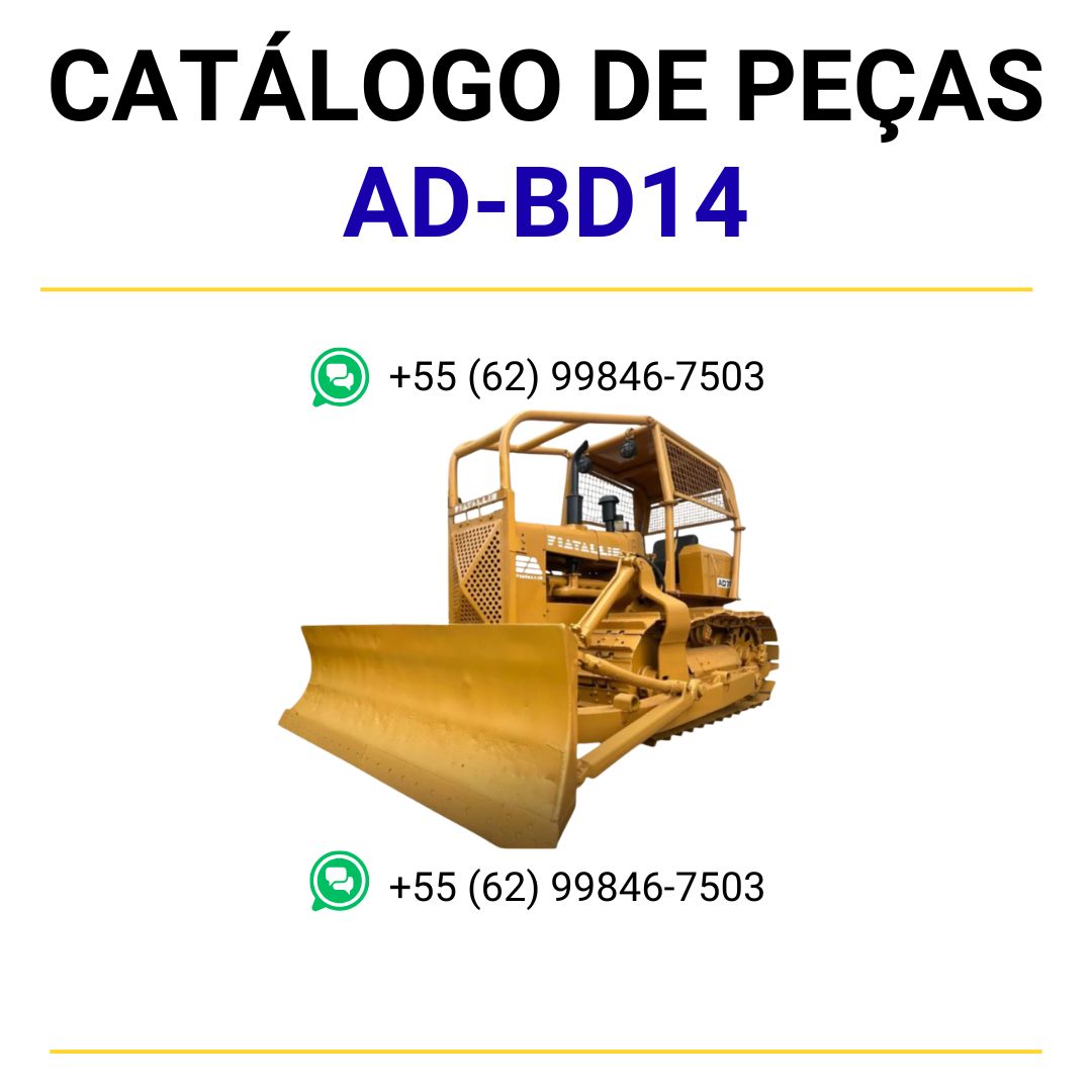 CATALOGO DE PEÇAS FIATALLIS - AD-BD14 - TRATOR DE ESTEIRA