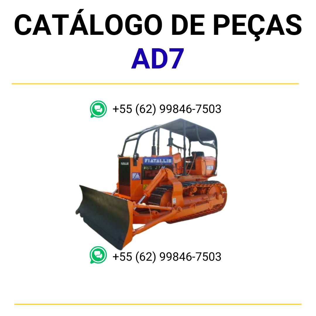 CATALOGO DE PEÇAS FIATALLIS - AD7 - 205 - TRATOR DE ESTEIRA