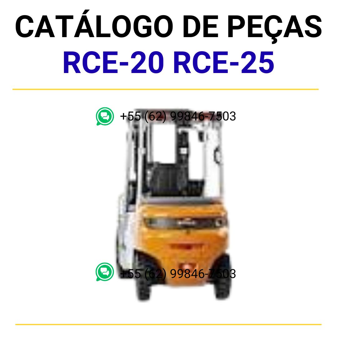 CATALOGO DE PEÇAS PDF EMPILHADEIRA RCE-20 RCE-25 - STILL