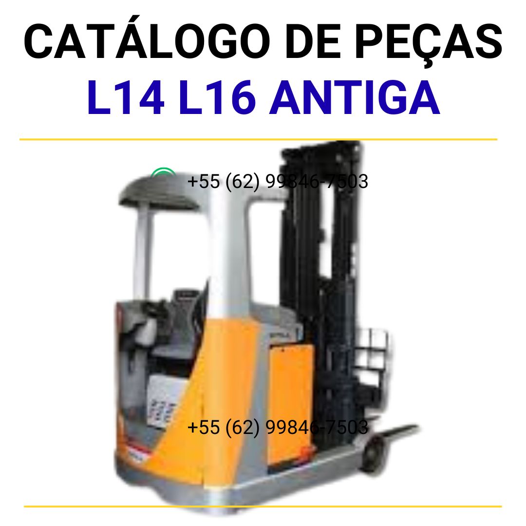 CATALOGO DE PEÇAS PDF EMPILHADEIRA L14 L16 ANTIGA - STILL