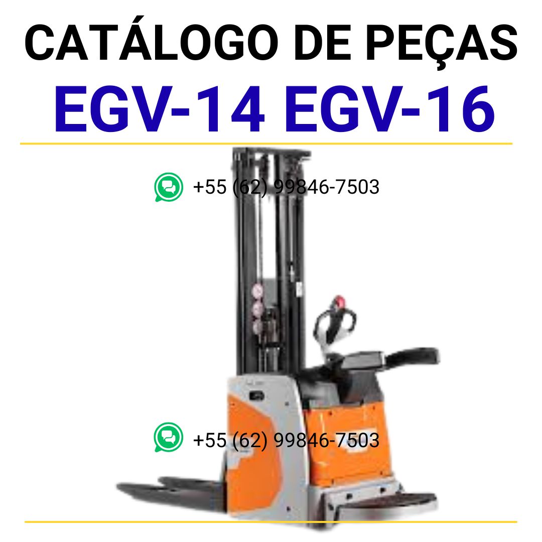 CATALOGO DE PEÇAS PDF EMPILHADEIRA EGV-14 EGV-16 - STILL