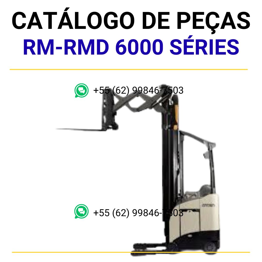 MANUAL DE SERVIÇOS E PEÇAS PDF RM-RMD 6000 SÉRIES - CROWN