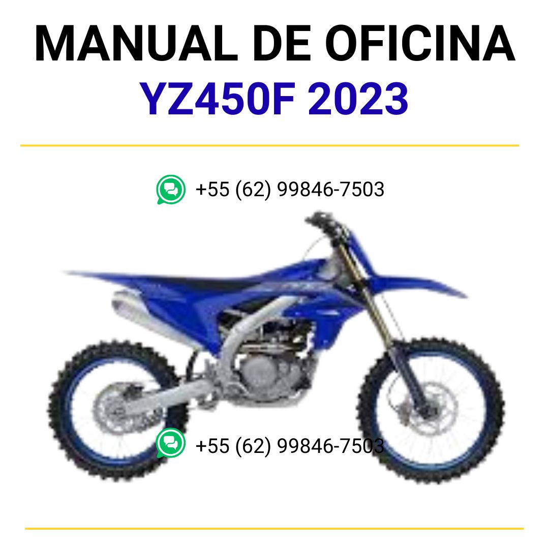 MANUAL DE SERVIÇOS DE OFICINA PDF YZ450F 2023 - YAMAHA