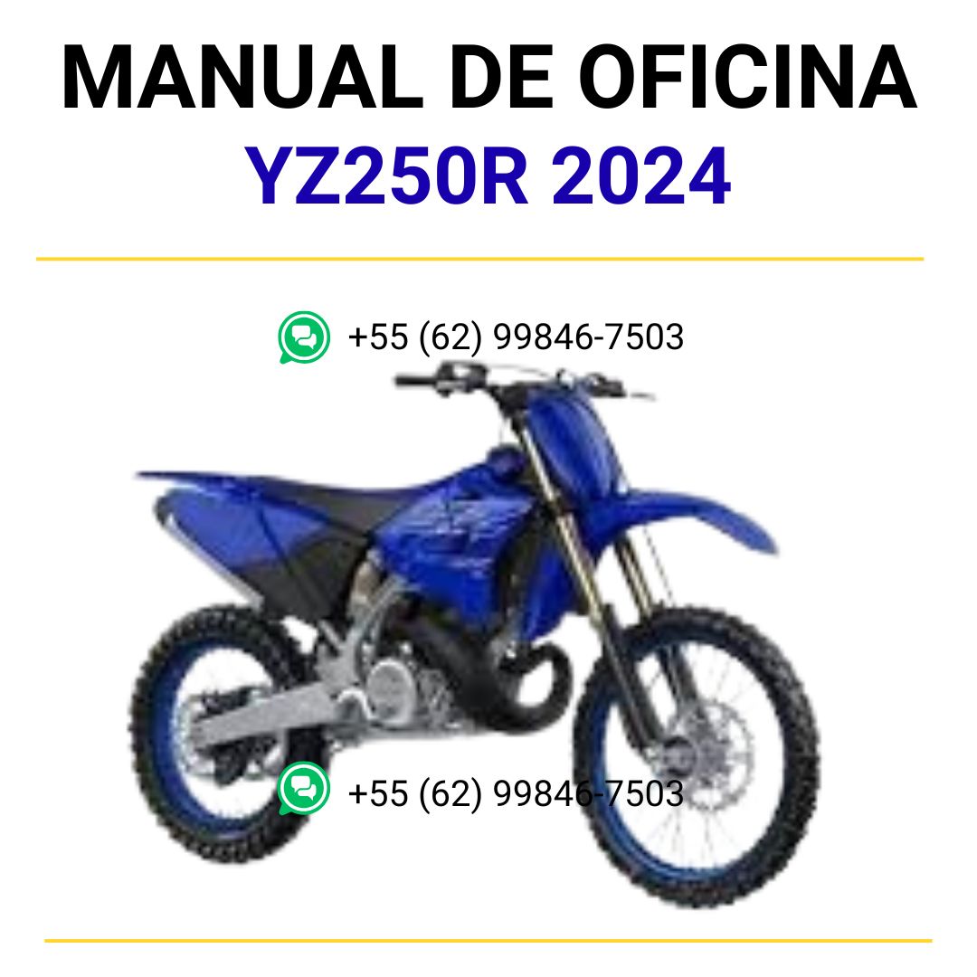 MANUAL DE SERVIÇOS DE OFICINA PDF YZ250R 2024 - YAMAHA