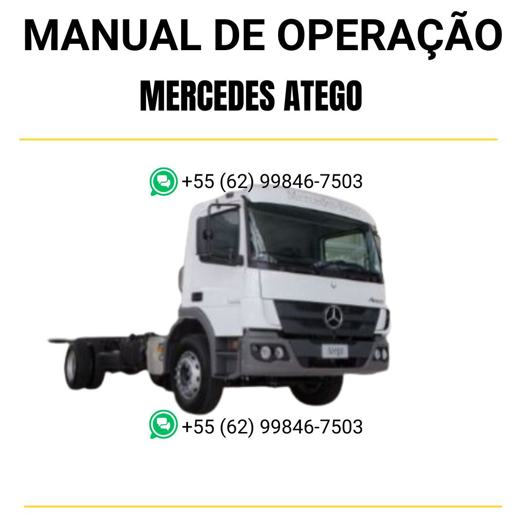 MANUAL DE OPERAÇÃO MERCEDES Atego