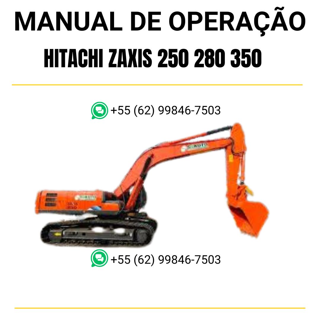 MANUAL DE OPERAÇÃO HITACHI ZAXIS 250 280 350