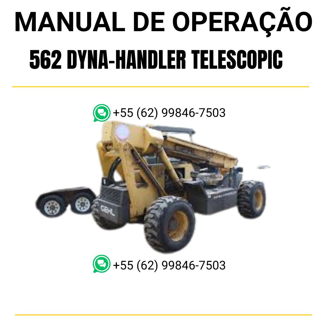 MANUAL DE OPERAÇÃO GEHL 562 DYNA-HANDLER TELESCOPIC