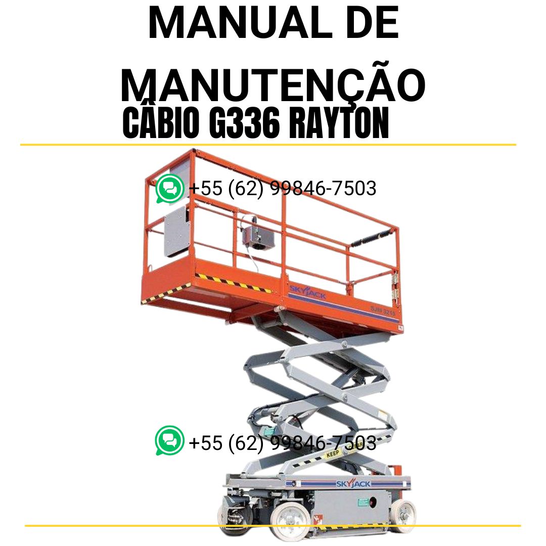 MANUAL DE MANUTENÇÃO E PEÇAS - SKYJACK 3220, 3226