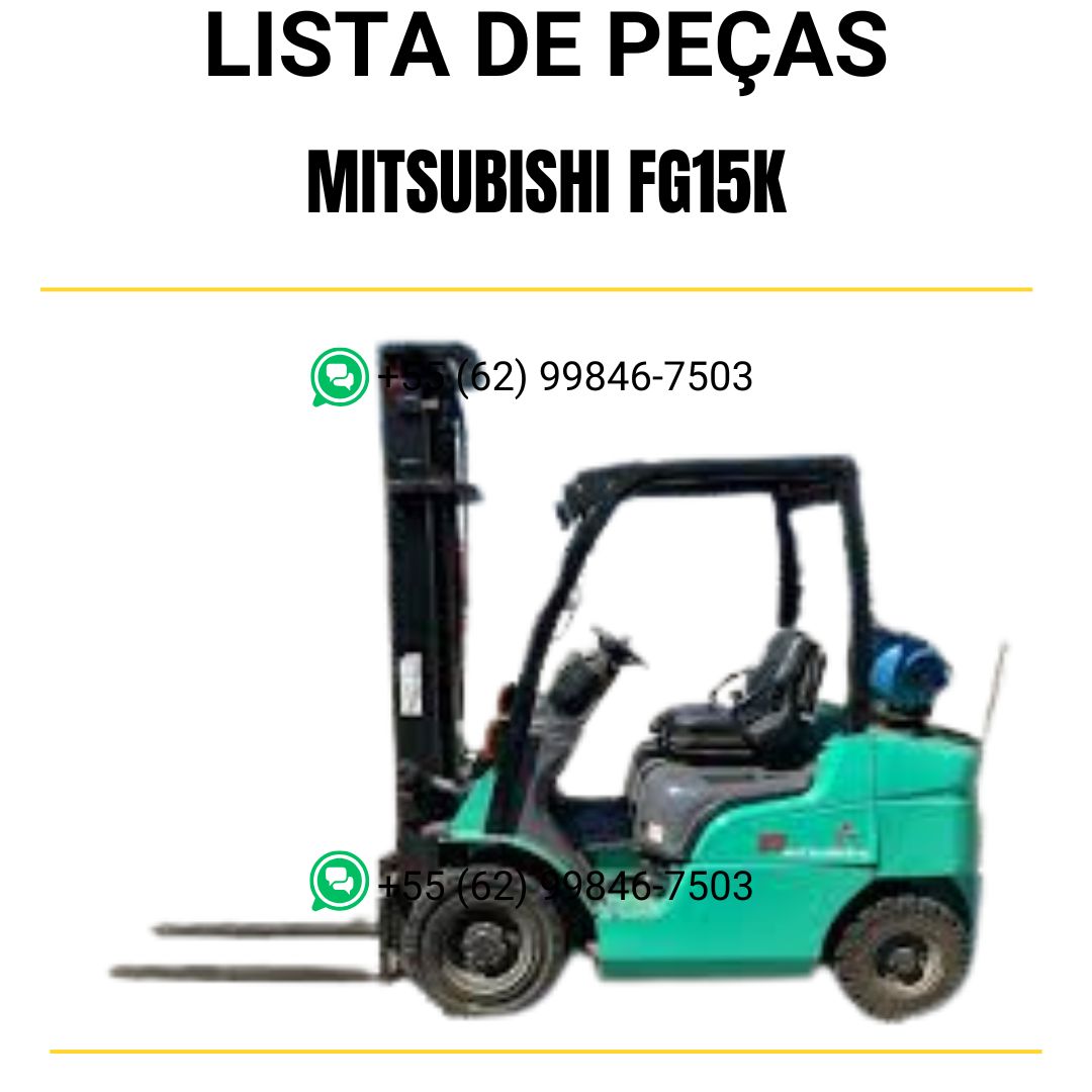 LISTA DE PEÇAS - MITSUBISHI FG15K