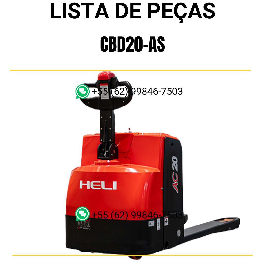 LISTA DE PEÇAS - CBD20-AS