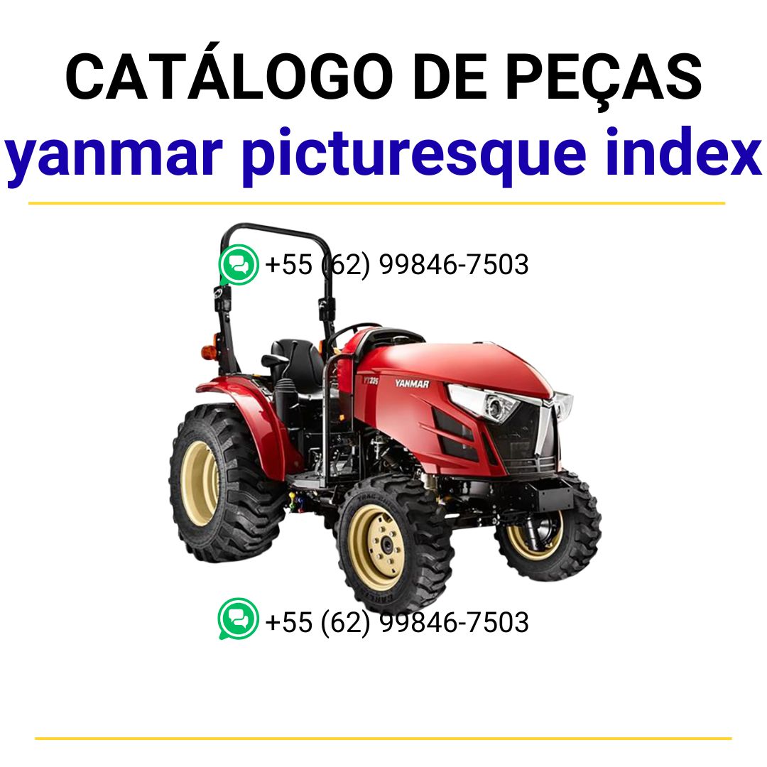 catálogo de peças yanmar picturesque index (1) main parts