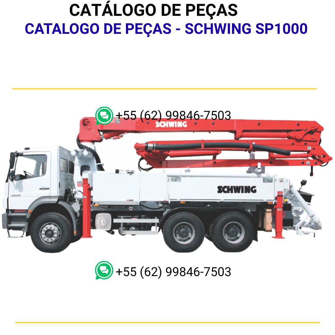 CATALOGO DE PEÇAS - SCHWING SP1000