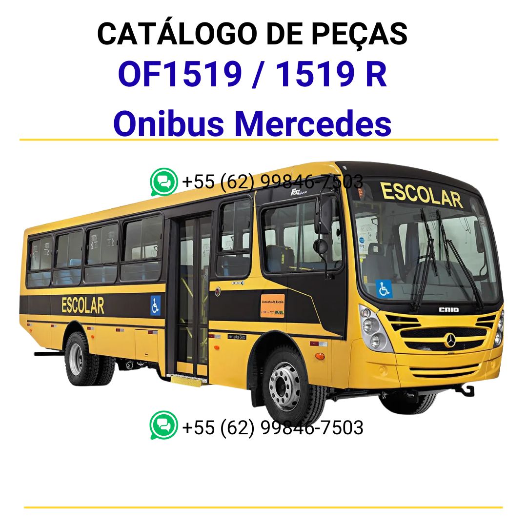 Catalogo de Pecas OF 1519 / 1519R Onibus Mercedes Completo em PDF