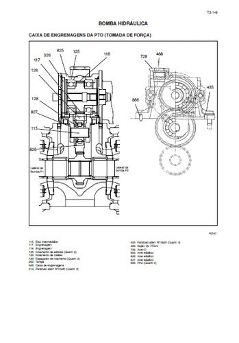 Manual de Serviço Escavadeira Case CX220B - página interna