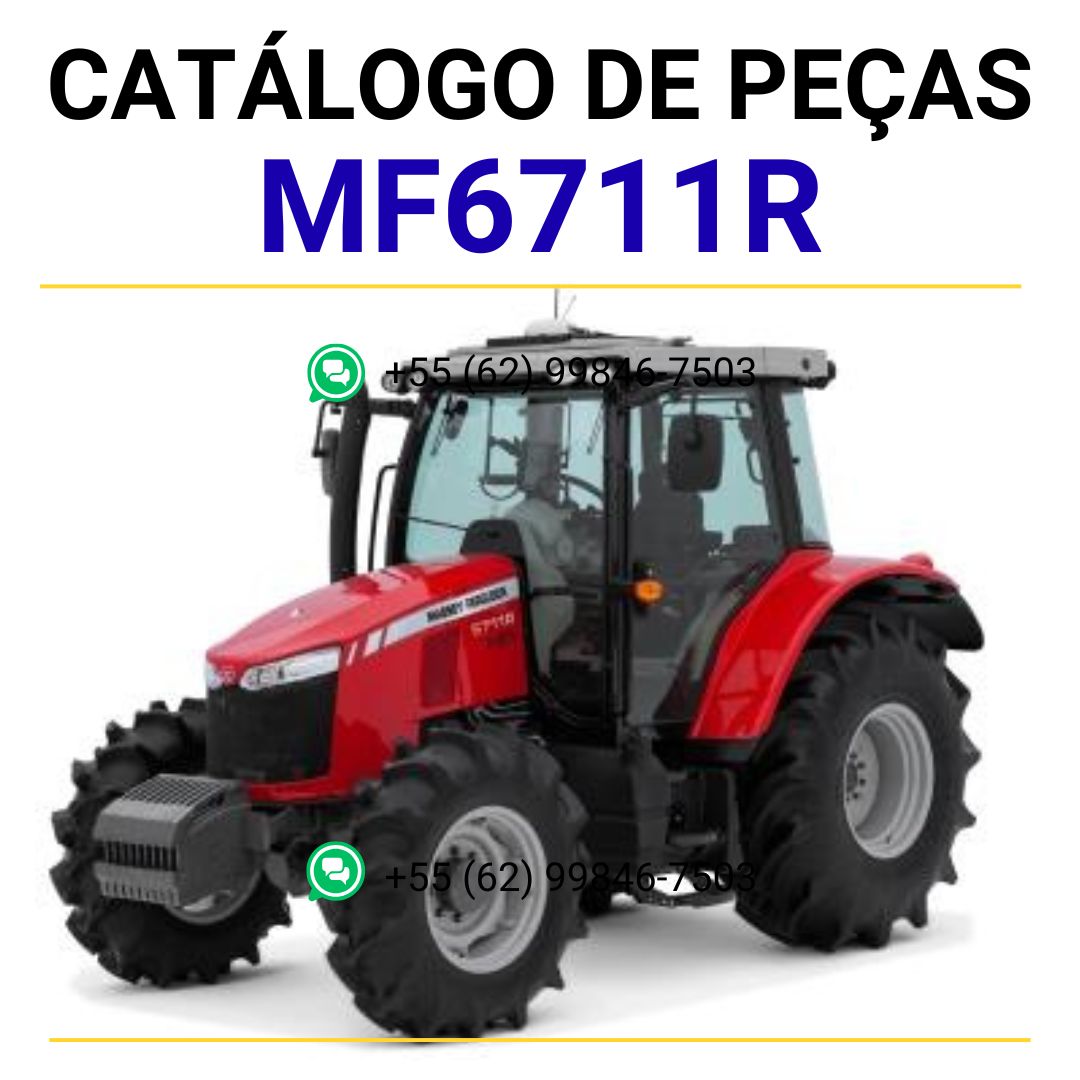 Catálogo De Peças MF6711R Massey Fergunson Trator
