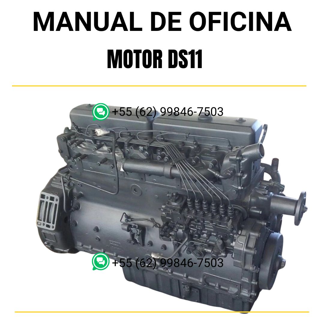 Manual de Servico DS11 Motor Scania Manual De Oficina Montagem