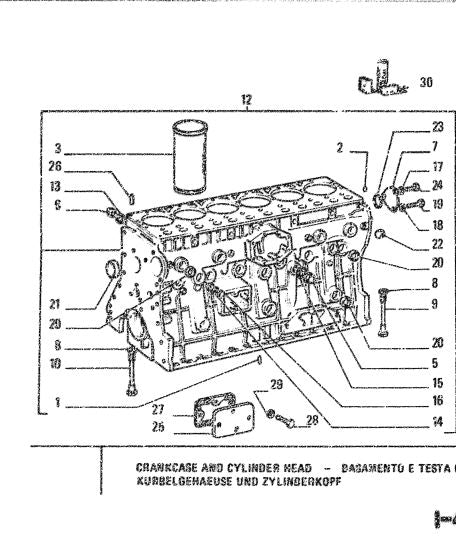 catalago de pecas retroescavadeira FR20B fiat allis