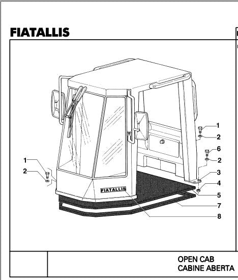 CATALOGO DE PEÇAS CARREGADEIRA FW 200 FIATALLIS