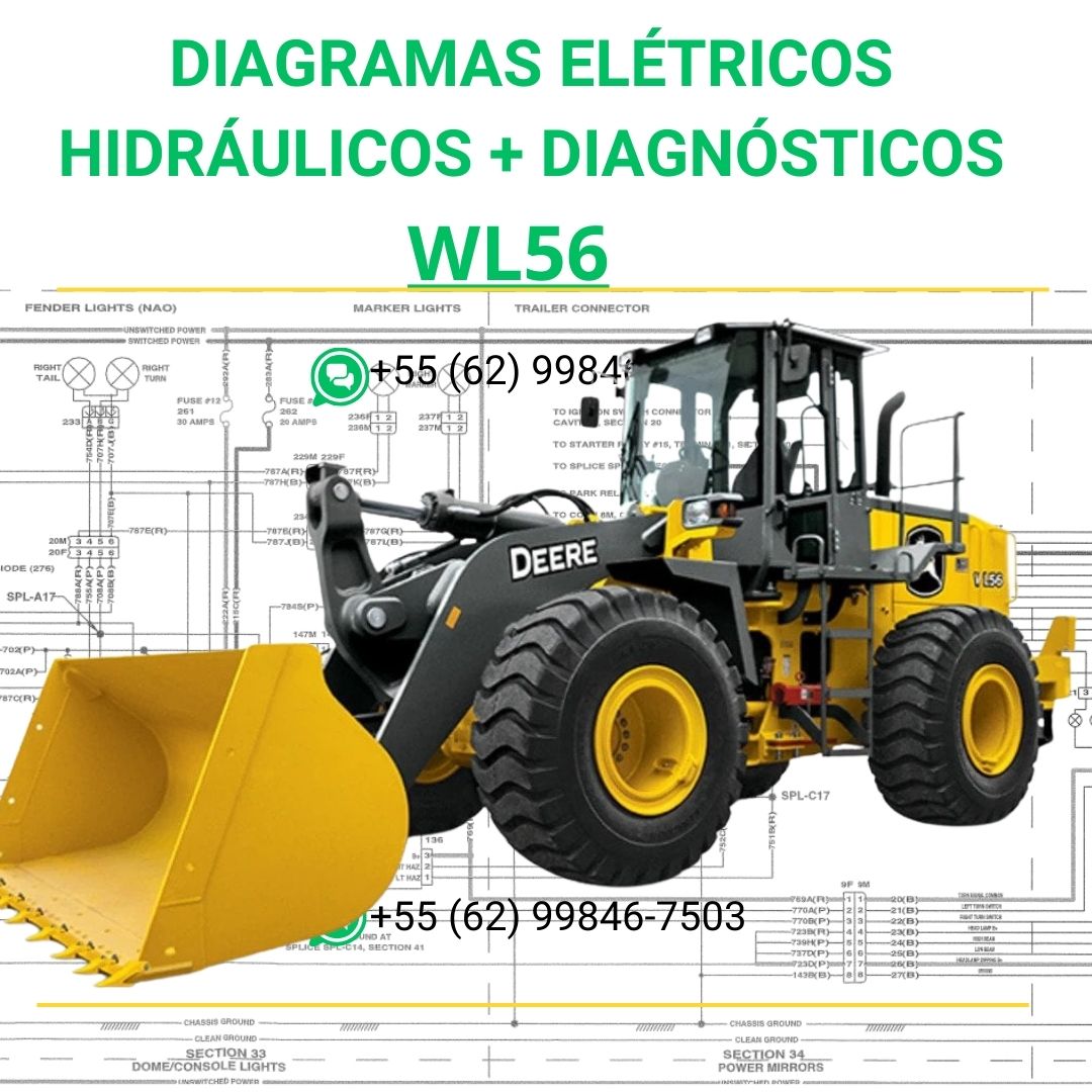 WL56 Manual Eletrico Hidraulicos Diagnosticos + codigos de erros