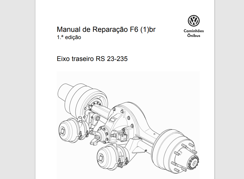 MANUAL DE SERVIÇO EIXO TRASEIRO - RS23-235