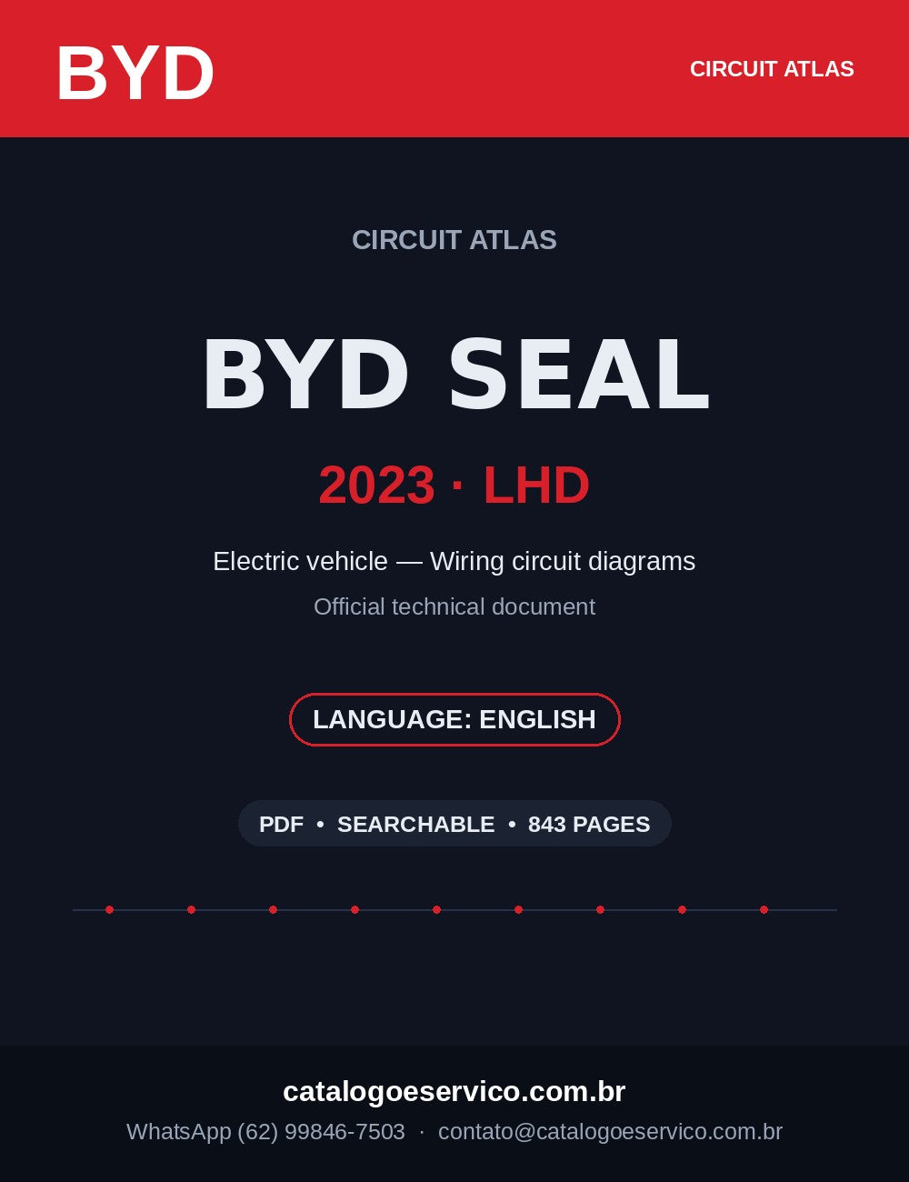 Atlas de Circuitos BYD Seal 2023 LHD (Inglês)