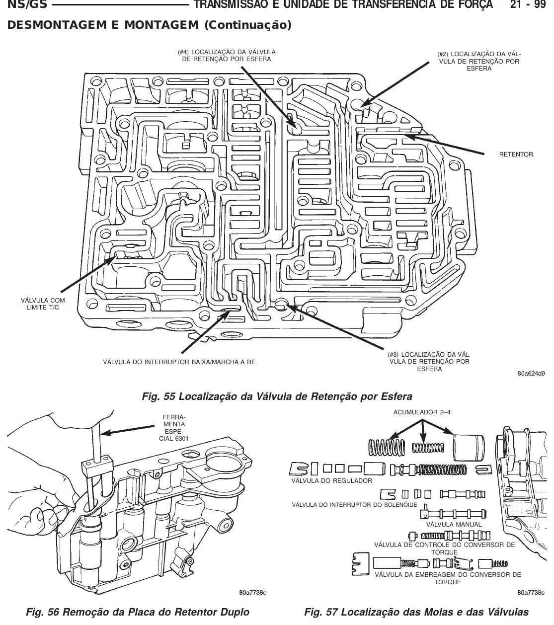 Chrysler A604 / 41TE — figura técnica 3