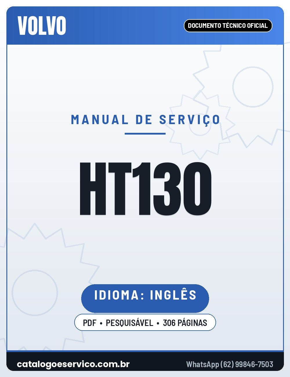 Manual de Serviço VOLVO HT130