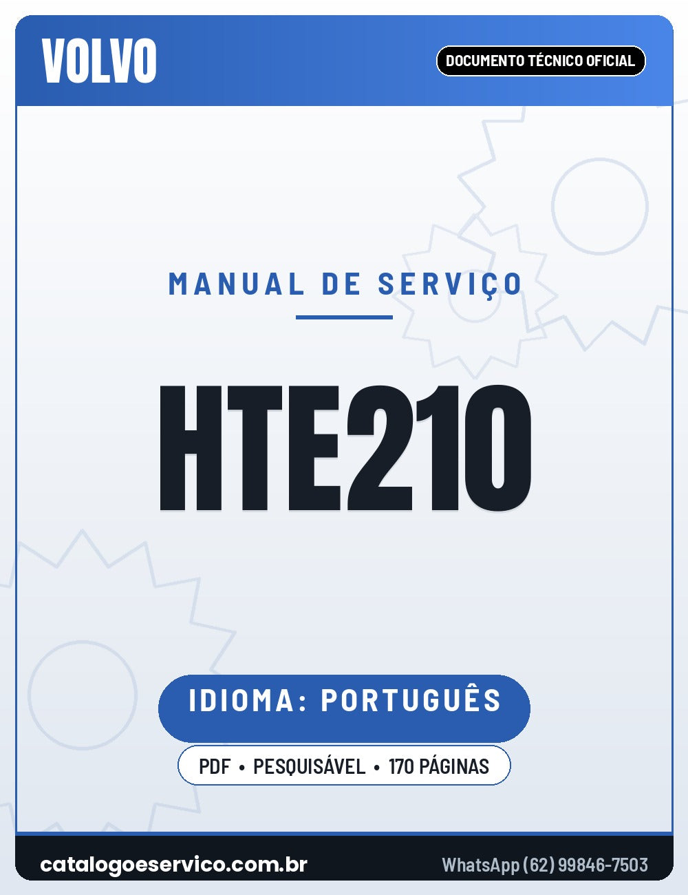 Manual de Serviço VOLVO HTE210
