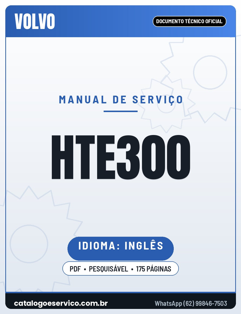 Manual de Serviço VOLVO HTE300