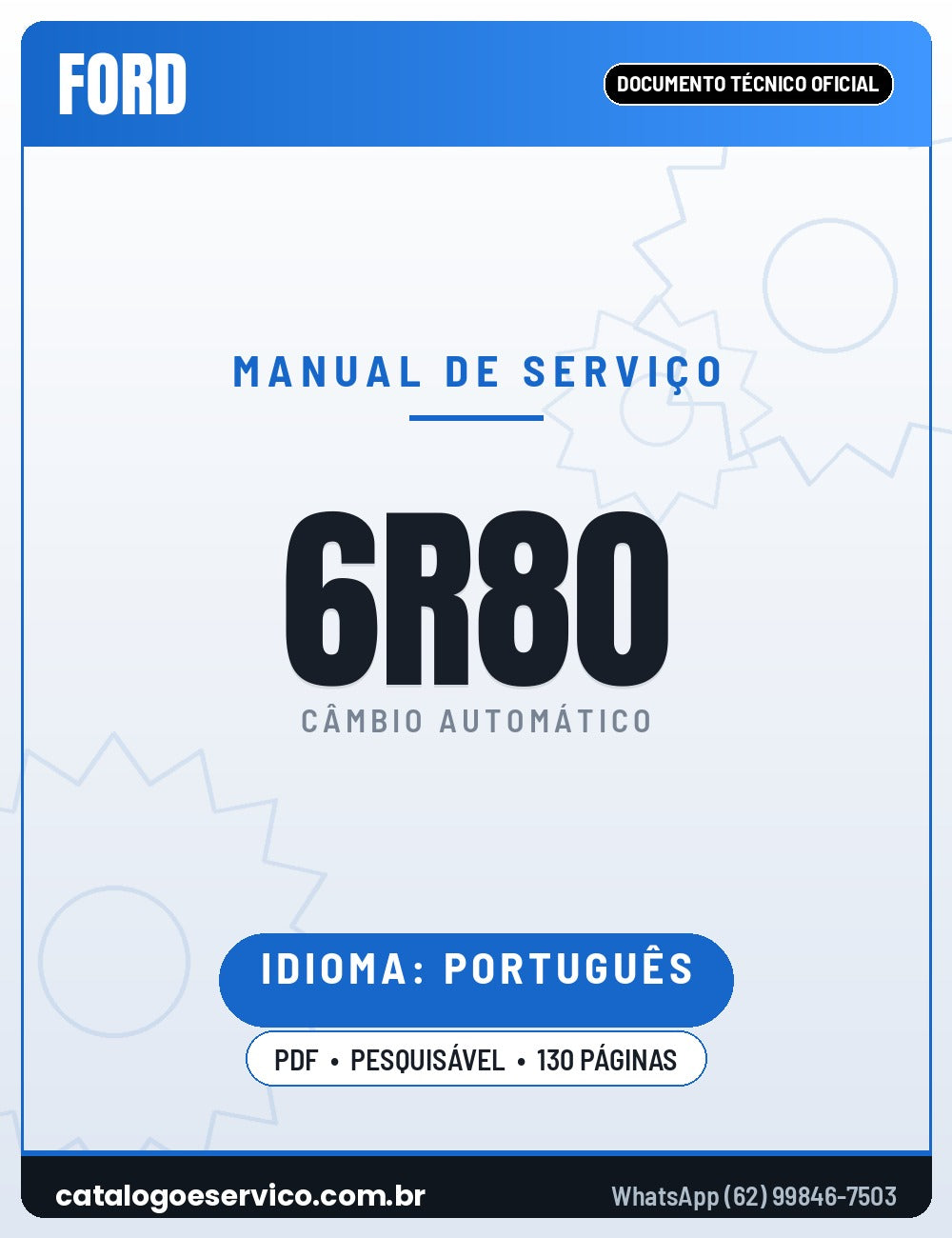 Manual de Serviço FORD 6R80