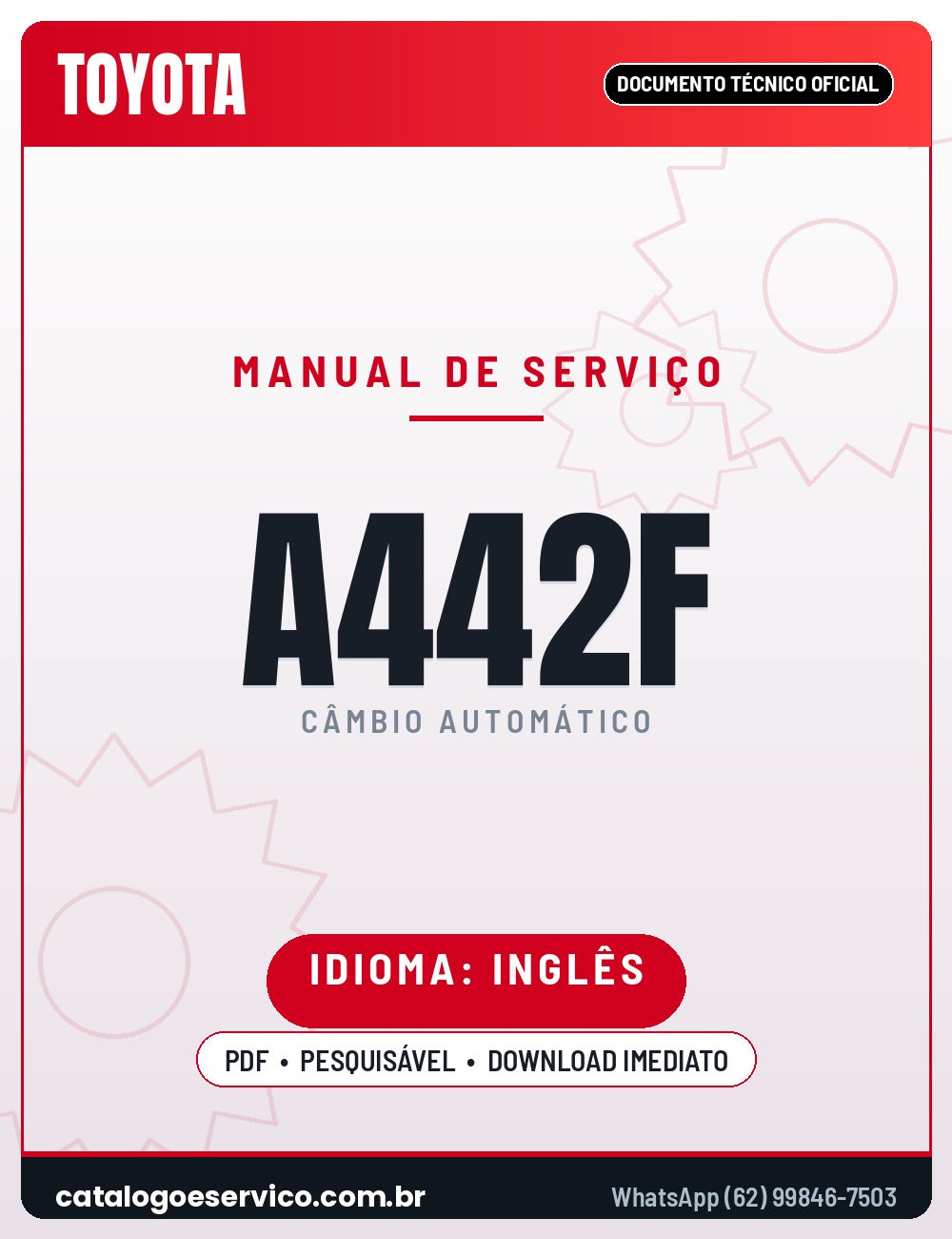 Manual de Serviço TOYOTA A442F