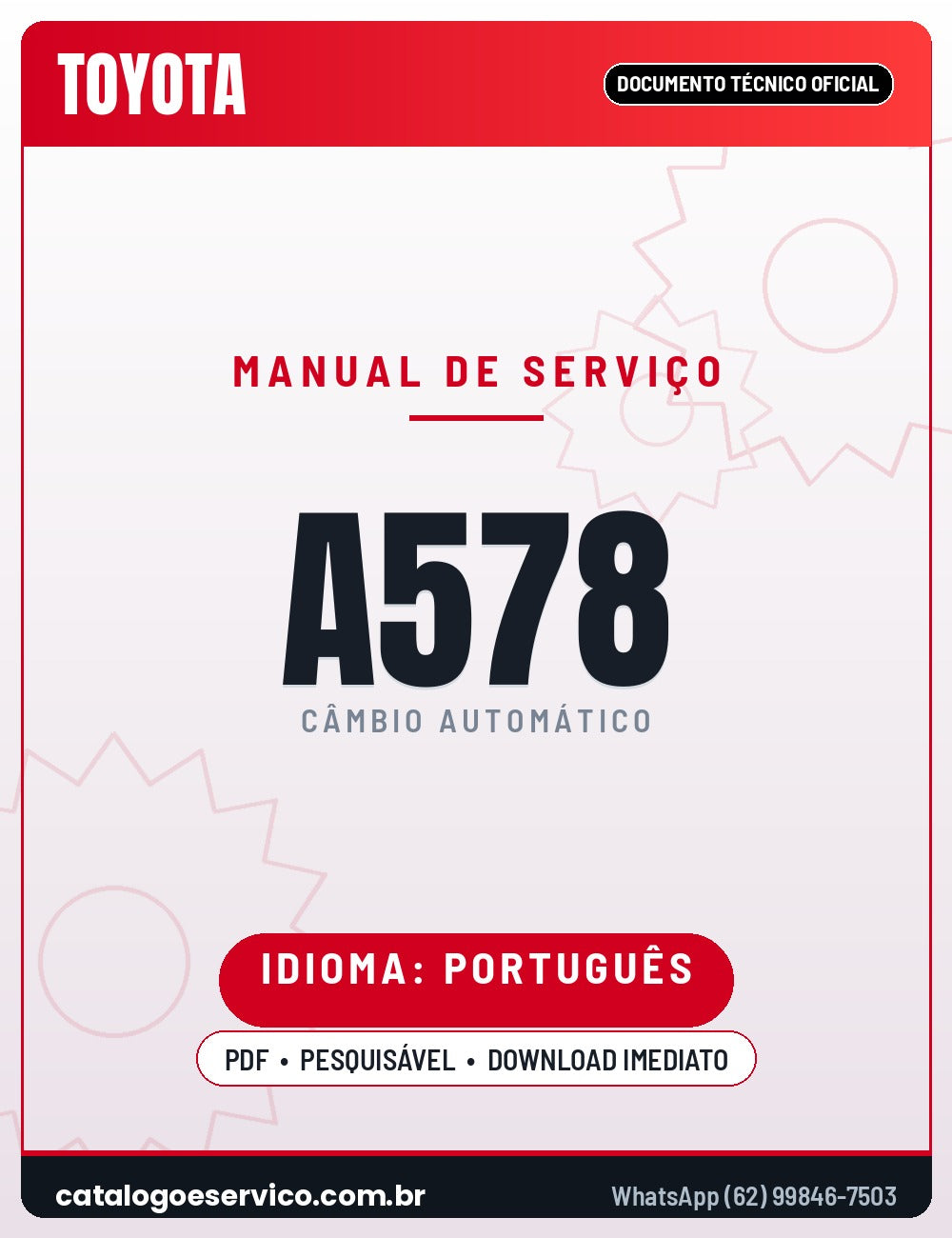Capa - Manual de Reparação Chrysler A-578